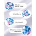 thumbnail image 4 of Boys Polo Shirt Hawaiian Golf Collared Performance Tops Kids Short Sleeve 7-14 Years, 4 of 6
