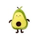 thumbnail image 2 of Muyoka Juguete de peluche de dibujos animados de fruta de peluche lindo de aguacate de peluche suave para regalo de Navidad Muyoka Hogar, 2 of 2
