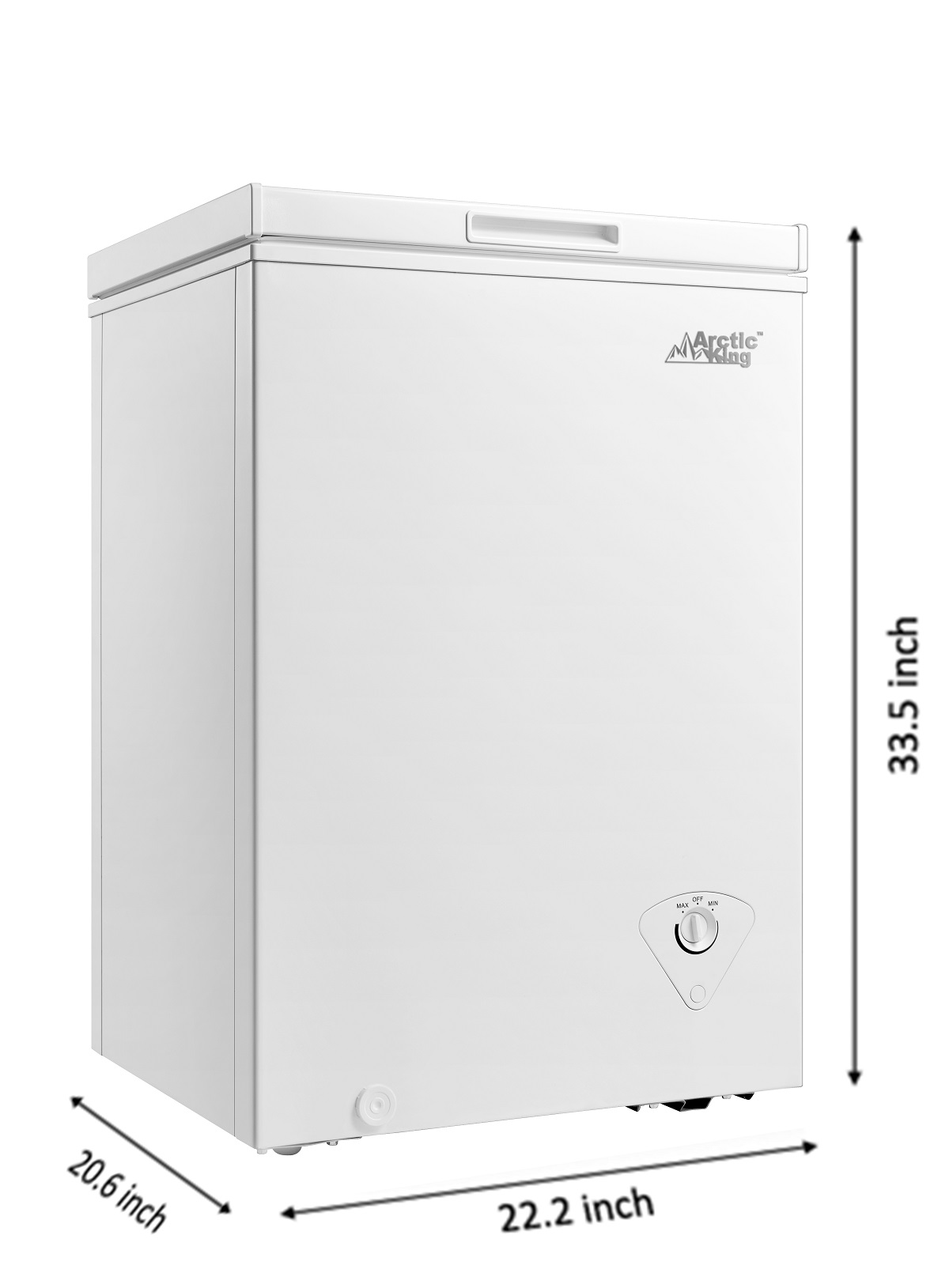 Arctic King 3.5 Cu ft Chest Freezer, White - image 4 of 5