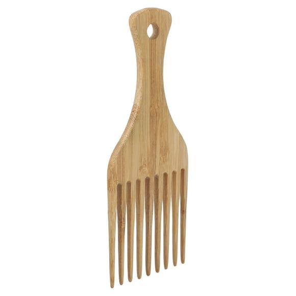 Afro Pick Hair Comb, Prevent Tangled Afro Pick Lift Hair Comb Reduce Static Electricity Comfortable Handle Scalp Massage Smoothing Frizz for All Hair Types