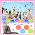 thumbnail image 5 of 4pcs Dog Bowls Cat Bowls Plastic Bowls, 5 of 5