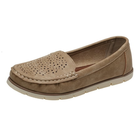 

New Fashion Womens Shoes Ladies Shoes Flat Casual Shoes Shoes Fashion Soft Sole Non Slip Comfortable Small Leather Shoes