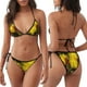 thumbnail image 3 of Disketp Cactus Flowers para Bañador de Dos Piezas para Mujer, Bikini Sexy Halter String, Conjunto de Bikini en Triángulo, 3 of 6