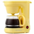 thumbnail image 1 of Cafetera Holstein Housewares compacta para 5 tazas color amarillo, 1 of 8