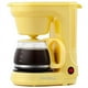 thumbnail image 1 of Cafetera Holstein Housewares compacta para 5 tazas color amarillo, 1 of 8