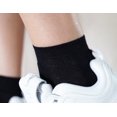 thumbnail image 2 of tittimitti 100% Organic Mercerized Cotton "Filo di Scozia" Women's Socks 1 Pair. Made in Italy, 2 of 10