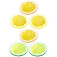 thumbnail image 1 of LIFKOME 6Pcs Plastic Lemon Slices Educational Tools Micro Landscapes General Users, 1 of 7