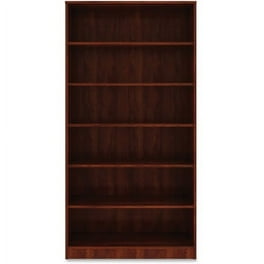 Lorell Laminate Bookcase - 6 Shelf(ves) - 73