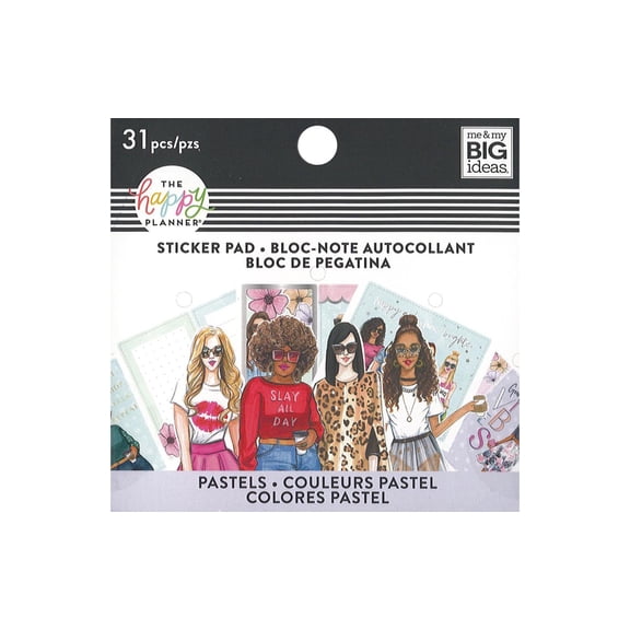 MAMBI HP Rongrong Sticker Pad Tiny Pastel