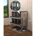 thumbnail image 2 of Lumiparty Chicken Nesting Box, 6 Compartment Metal Nesting Boxes for Hens Laying Eggs, Green, 2 of 7