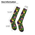thumbnail image 5 of Balery Mardi Gras7 Fun Novelty Socks Men'S Women'S Crew Socks Funny Crazy Novelty Socks Quirky And Cool Socks, 5 of 9