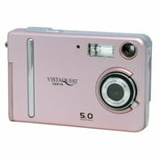 VistaQuest VQ-5115 5 Megapixel Compact Camera, Pink