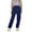 Dark Blue, variant on Ltctricy Girls' Cargo Joggers Children Lightweight Elastic Waist Pull on Cinch Bottom Sweatpants Casual Athletic Pants(White,13-14 Years)