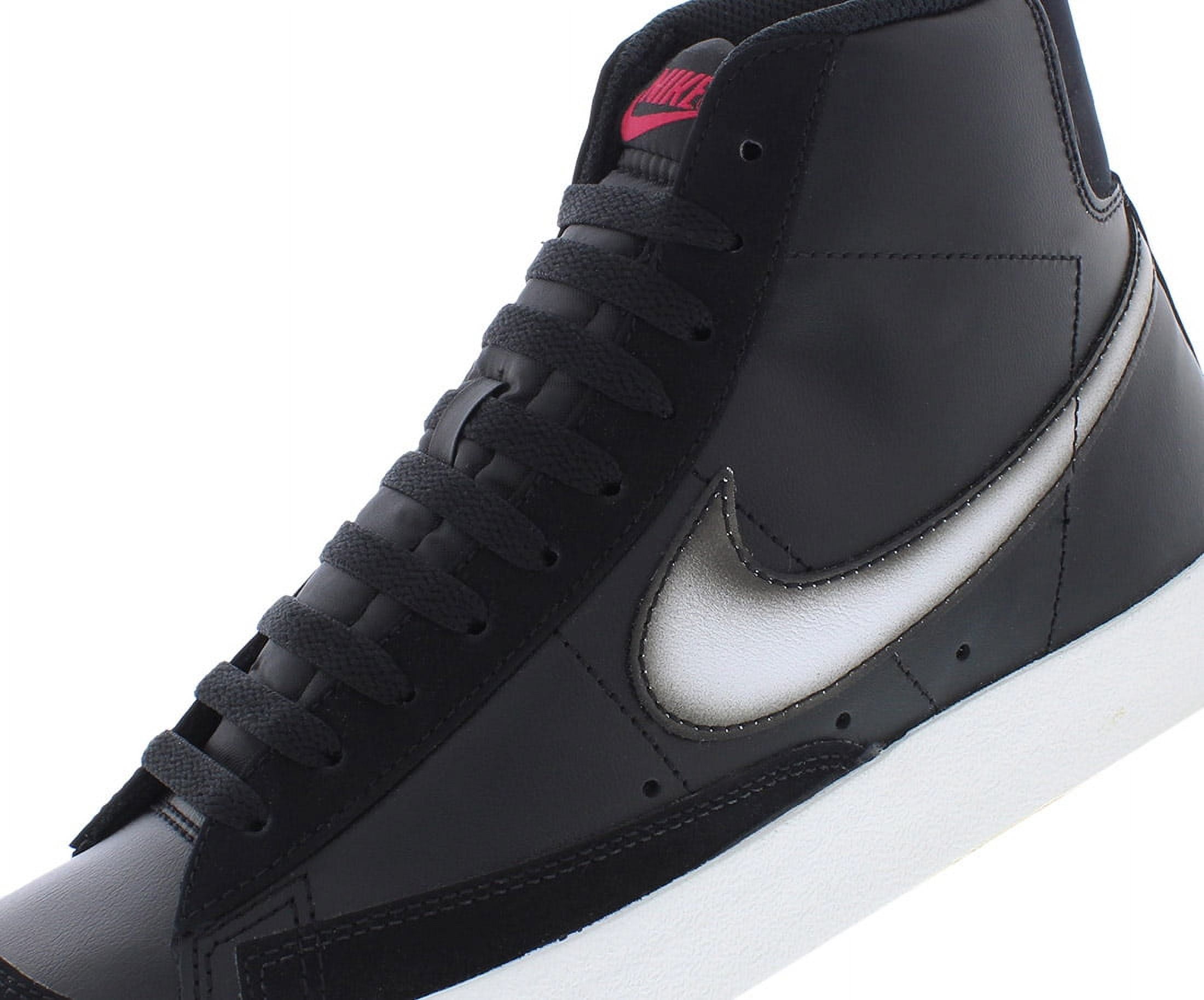 Men's Nike Blazer MID '77 VNTG NAS Blck/Smmt Wht-Noble Red (FD6924 001) - 11.5