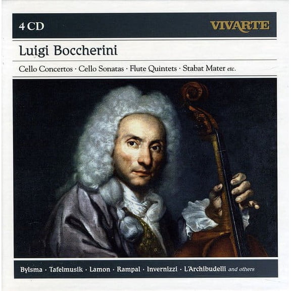 Boccherini,L. / Lamon,Jeanne / Bylsma,Anner - Cello Concertos - Cello Sonatas - Flute Quintets - Music & Performance - CD