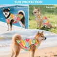 thumbnail image 2 of KYEESE 2 Pack Dogs Shirts Quick Dry Lightweight Dog T-Shirts with Reflective Label Tank Top Sleeveless Dog Vest for Small Dogs UV Protection Lemon Pattern Great for Summer,Large,Lemon+Pink, 2 of 8