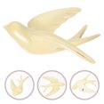 thumbnail image 4 of Ceramic Bird Wall Decor Beige For Families Living Room 1Pcs 6.5x4.9x3In, 4 of 9