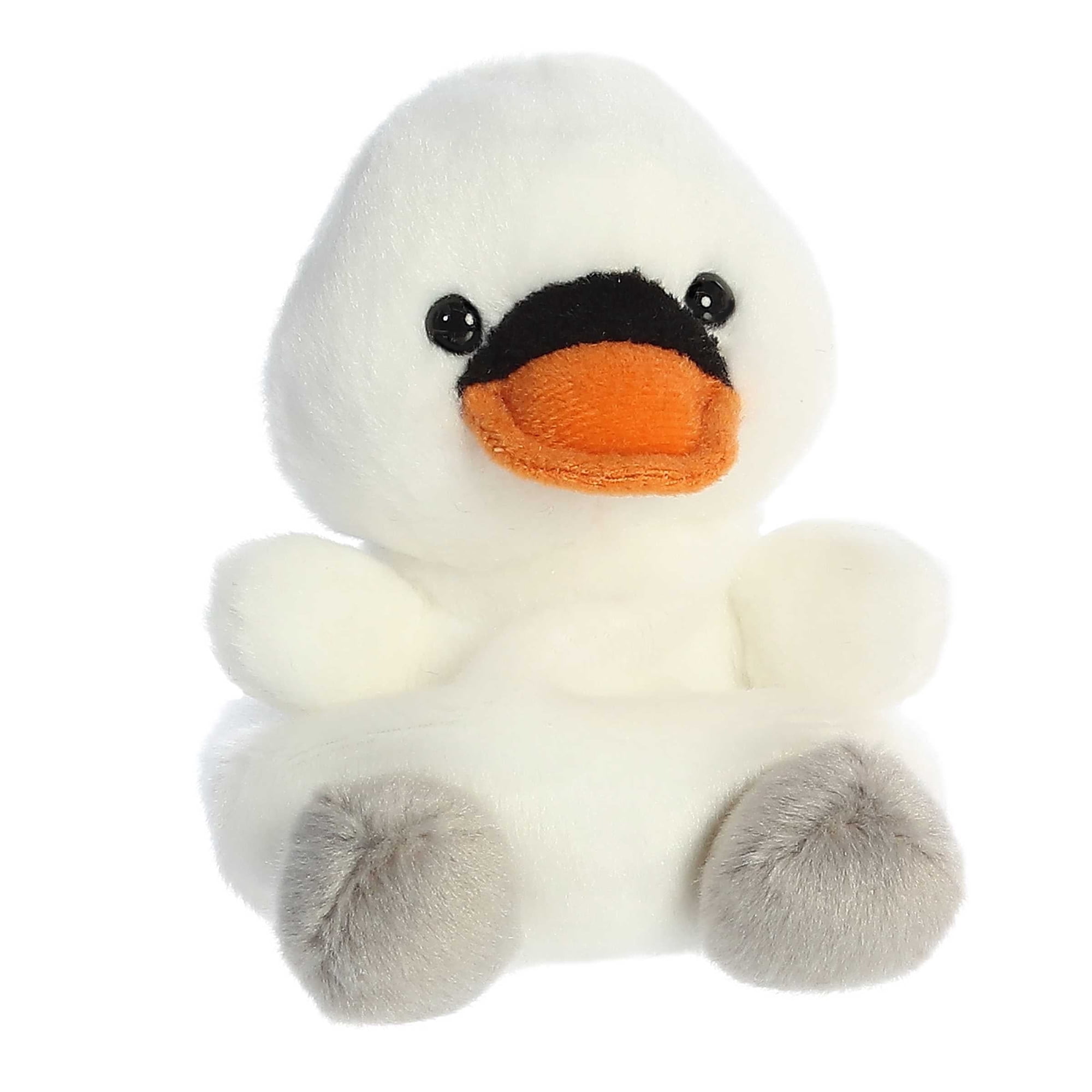Aurora - Mini White Palm Pals - 5" Alina Swan - Adorable Stuffed Animal