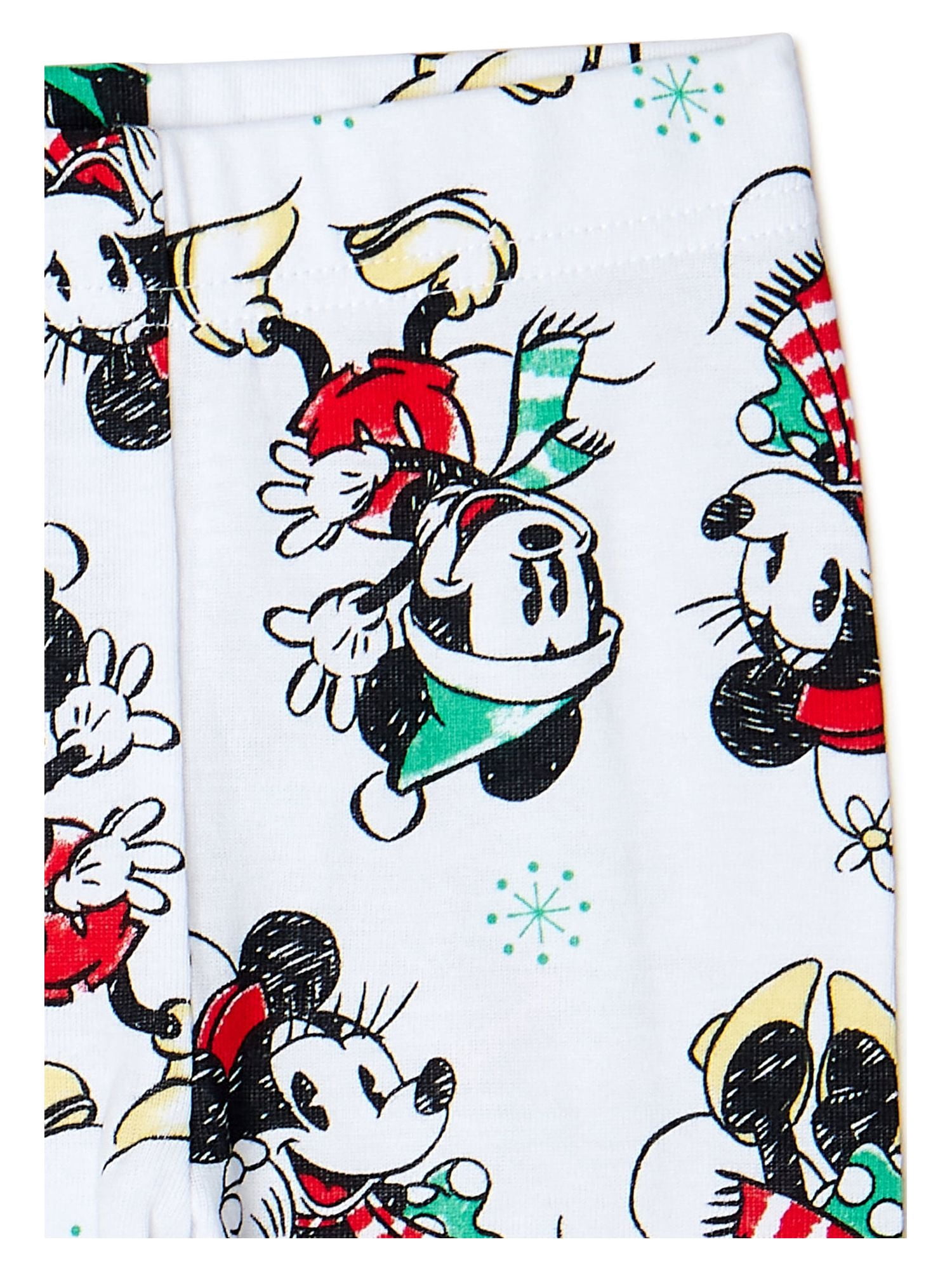 Mickey Mouse Christmas Holiday Baby Boy and Girl Unisex Blanket Sleeper, Sizes NB-9M