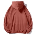 thumbnail image 3 of Lightweight Cotton Hoodies for Men Hooded Collar Drawstring Pullover Casual Fall Long Sleeve Sweatshirts with Pocket, 3 of 7