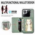 thumbnail image 3 of Case For FOXDOCK Xiaomi 15 Stand Function RFID Blocking Magnetic Card Holder Complete Camera Safety, 3 of 5