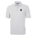 thumbnail image 2 of Men's Cutter & Buck Gray FIU Panthers Big & Tall Team Logo Virtue Eco Pique Stripe Recycled Polo, 2 of 3