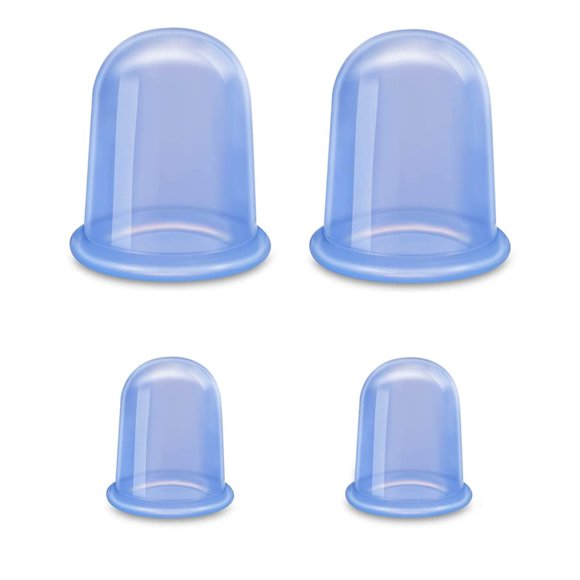 Set de terapia de ventosas SHKIBY anticelulítico con 4 ventosas