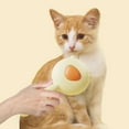 thumbnail image 4 of ACDANC 2Pcs Cat Brush Painless Cat Brush for Shedding Rounded Anti-Static Cat Grooming Supplies,Brown, 4 of 4