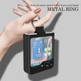 thumbnail image 5 of for Samsung Galaxy Z Flip 5 Case with Ring, Shockproof Thin Slim PC Protective Phone Case for Galaxy Z Flip 5G, Black, 5 of 8