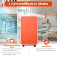 thumbnail image 3 of Yescom 24 Pint Portable Dehumidifier 2700 Sq. ft for Basement and Home with Drain Hose, Auto Shut-off, 3 of 12