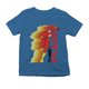 thumbnail image 1 of Playera Fan Army The Flash Talla 8 lightning manga corta azul turquesa, 1 of 4