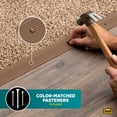 thumbnail image 4 of M-D Building Products 43373 2 In. X 72 In. Spice Aluminum Carpet Trim w/ Screw Nails, 4 of 11