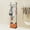 Black, Orange, variant on Heavy Duty Coat Rack, Freestanding Coat Stand, Marble Base Corner Coat Rack(Black+Orange)