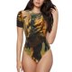 thumbnail image 1 of Fotbe Realistic Style Forest Dinosaur Body de Mujer con Cuello Redondo y Mangas Cortas, Sin Mangas Ajustado, Suave, Cómodo y Básico-Medium, 1 of 7