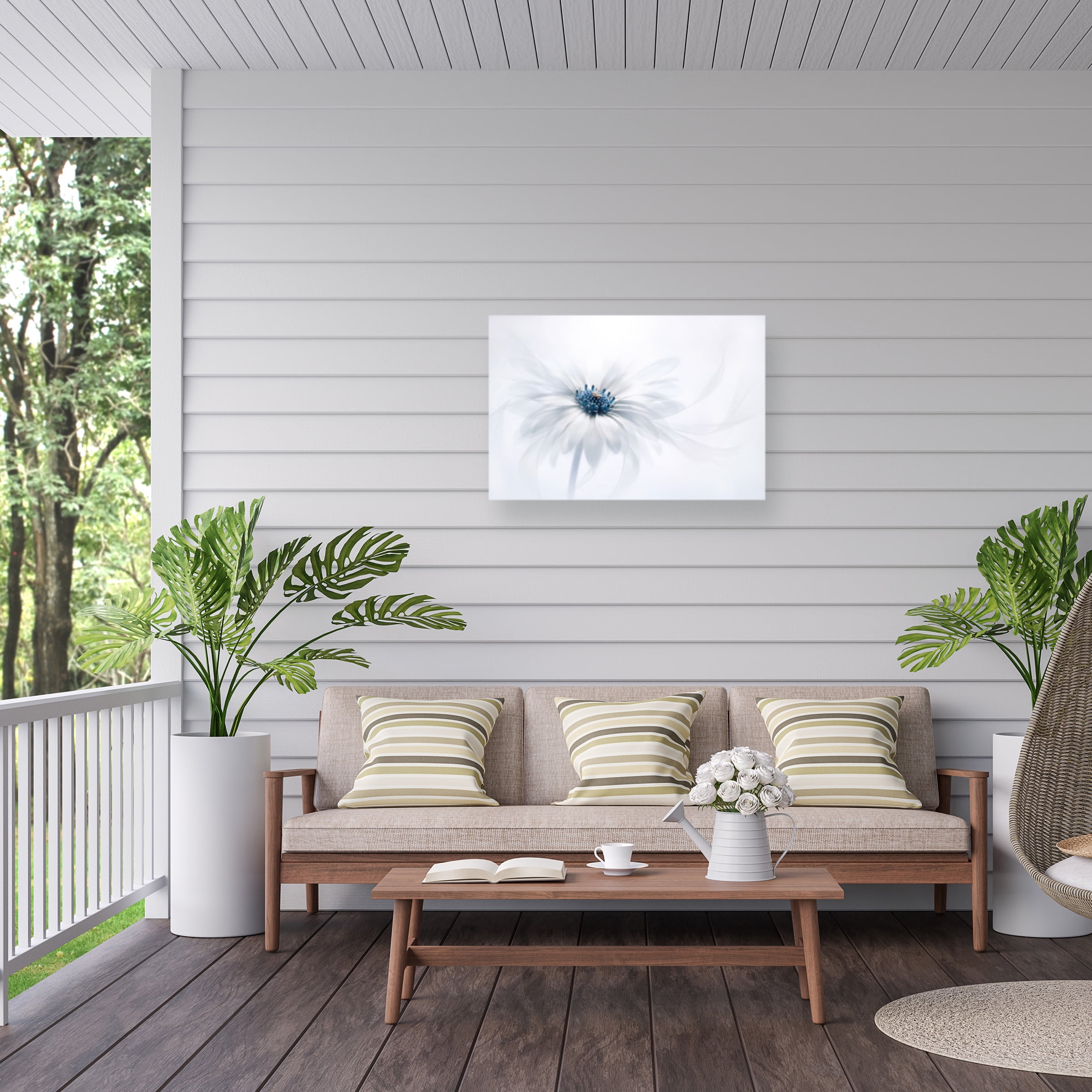 Jacky Parker 'Serenity' Outdoor All-Weather Wall Decor