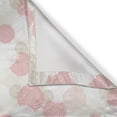 thumbnail image 6 of Ambesonne Pastel Valance & Curtain, Soft Spring Floral Motif, 55"x30", Brown Pale Pink White, 6 of 6