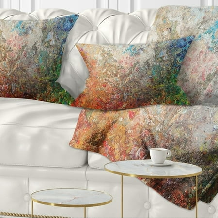 Design Art Designart Board Stained Abstract Art Abstract Throw