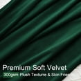 thumbnail image 3 of Cortinas Drapenova Velvet Pinch plisadas, 203 x 102 cm, color verde, 3 of 9