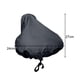 thumbnail image 2 of Funda para asiento de bicicleta con accesorios de bicicleta con cordón para montar Negro, 2 of 10