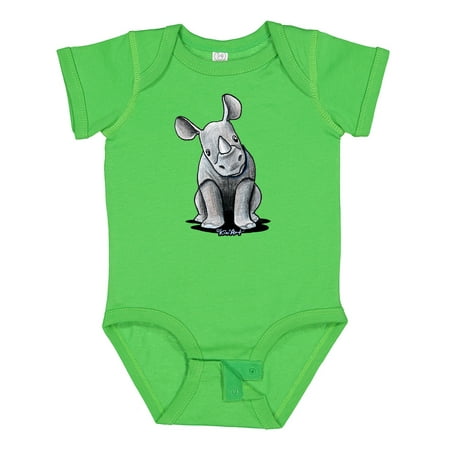 

Inktastic Curious Rhinos Gift Baby Boy or Baby Girl Bodysuit