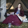 thumbnail image 2 of Ozark Trail Breathable Polyester Camping Sleeping Bag Liner Sheet, Beige, 2 of 6