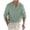 Green, variant on Mens Shirts Breathable Dressy Casual Button Collared Long Sleeve Shirts Summer Soft Loose Fit Business Work Office Tee Tops