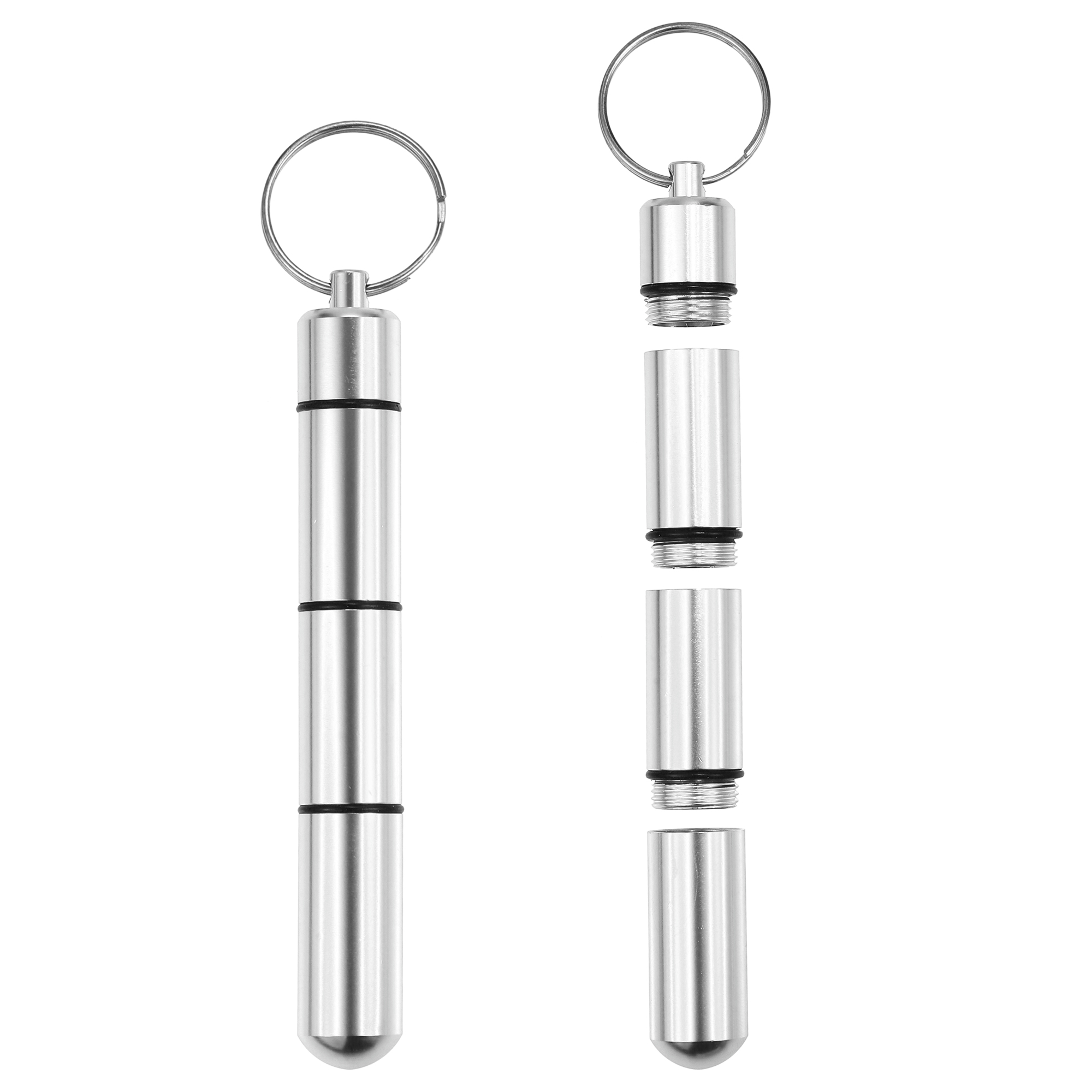 Unique Bargains 10Pcs Earwax Cleaning Tool Kit Portable Stainless Steel Silver Tone