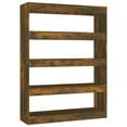 thumbnail image 2 of vidaXL Book Cabinet Room Divider Display Book Rack Room Separator Bookshelf, 2 of 32