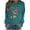 Green, variant on lcziwo Women Christmas Sweatshirt 2024 Trendy Crew Neck Reindeer Print Pullover Loose Fit Long Sleeve Sweatshirts Lightweight Soft Pullovers White,M