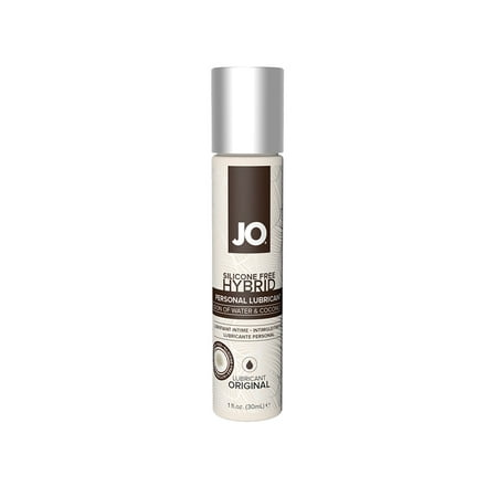 JO Silicone Free Original Hybrid Water & Coconut Oil Lubricant - 1 (Best Natural Lubricant Coconut Oil)