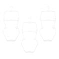 thumbnail image 1 of 3 perchas para trajes de baño infantiles, ideales para tiendas de ropa de playa y boutiques., 1 of 8