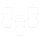 thumbnail image 1 of 3 perchas para trajes de baño infantiles, perchero para ropa de playa, ideal para guardar ropa de baño en el dormitorio., 1 of 8