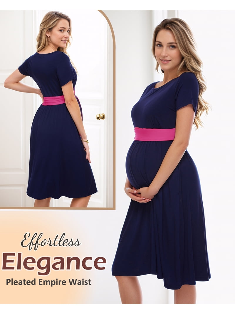 sachin and babi light blue dress Cute Maternity Summer Dresses