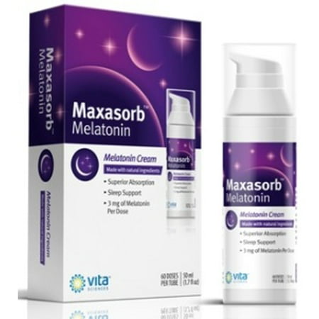 Vita Sciences Maxasorb Melatonin Sleep Cream